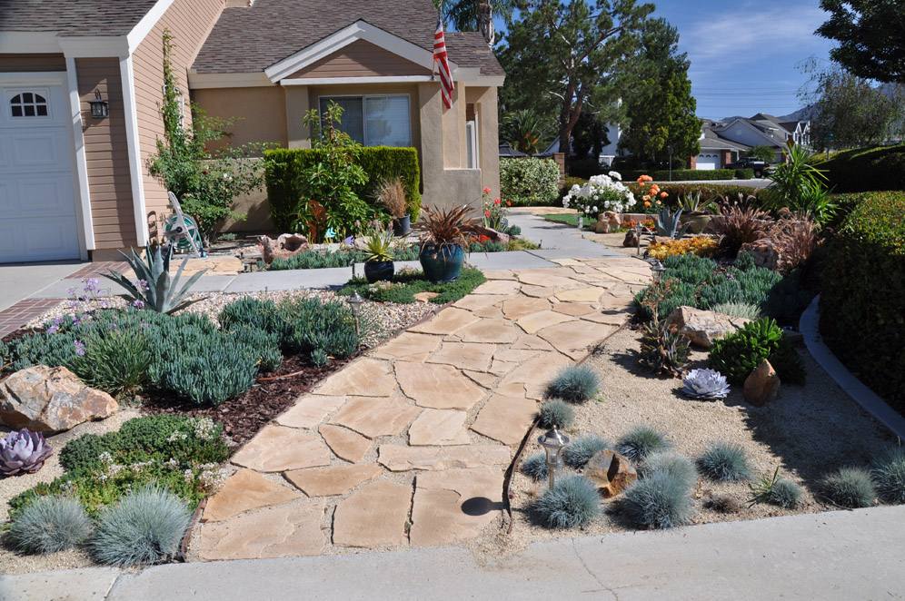 Flagstone Succulent Garden 2